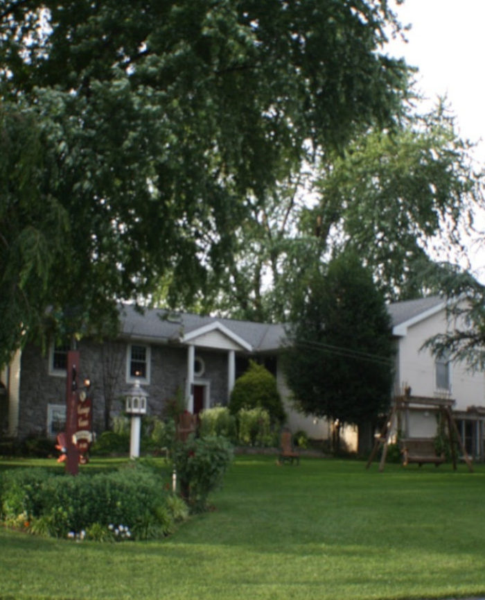 Front View of Carriage Corner in Lancaster County PA