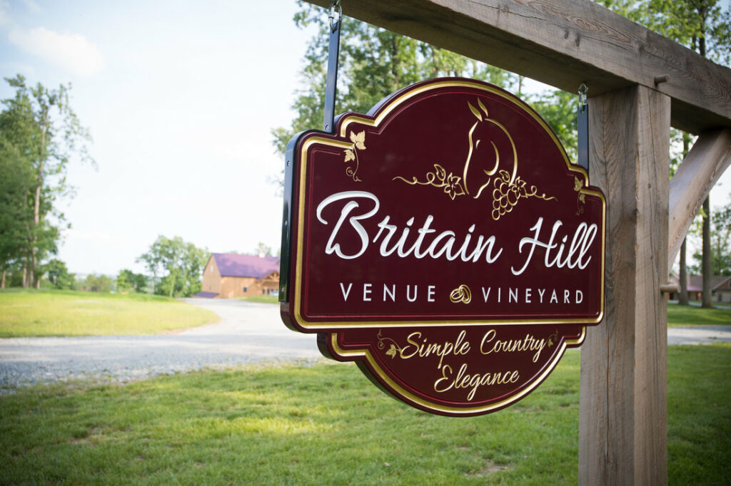 Wine tasting and events Britain Hill